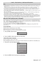 Предварительный просмотр 57 страницы Panasonic PT-RW730 Operating Instructions Manual