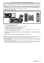 Предварительный просмотр 65 страницы Panasonic PT-RW730 Operating Instructions Manual