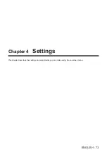 Предварительный просмотр 73 страницы Panasonic PT-RW730 Operating Instructions Manual