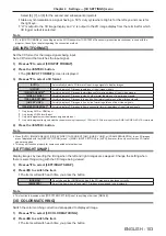 Preview for 103 page of Panasonic PT-RZ11K Operating Instructions Manual