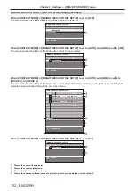 Preview for 132 page of Panasonic PT-RZ11K Operating Instructions Manual