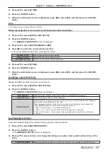 Preview for 157 page of Panasonic PT-RZ11K Operating Instructions Manual