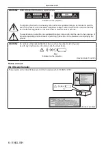 Preview for 6 page of Panasonic PT-RZ120BEJ Operating Instructions Manual