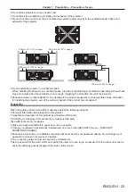 Preview for 23 page of Panasonic PT-RZ120BEJ Operating Instructions Manual