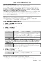 Preview for 139 page of Panasonic PT-RZ120LBU7 Operating Instructions Manual