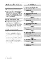 Preview for 16 page of Panasonic PT-RZ12K Operating Instructions Manual