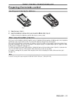 Preview for 31 page of Panasonic PT-RZ12K Operating Instructions Manual