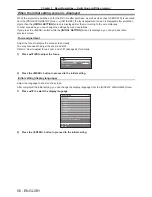 Preview for 56 page of Panasonic PT-RZ12K Operating Instructions Manual