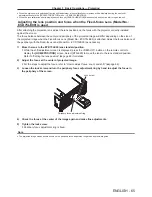 Preview for 65 page of Panasonic PT-RZ12K Operating Instructions Manual