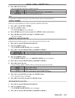 Preview for 153 page of Panasonic PT-RZ12K Operating Instructions Manual