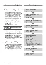 Предварительный просмотр 16 страницы Panasonic PT-RZ16K Operating Instructions (Functional Manual)