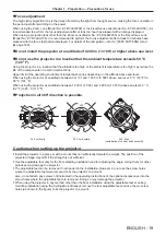 Предварительный просмотр 19 страницы Panasonic PT-RZ16K Operating Instructions (Functional Manual)