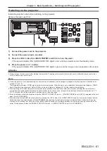 Предварительный просмотр 61 страницы Panasonic PT-RZ16K Operating Instructions (Functional Manual)