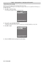 Предварительный просмотр 66 страницы Panasonic PT-RZ16K Operating Instructions (Functional Manual)