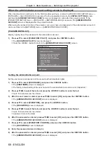 Предварительный просмотр 68 страницы Panasonic PT-RZ16K Operating Instructions (Functional Manual)