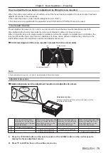 Предварительный просмотр 79 страницы Panasonic PT-RZ16K Operating Instructions (Functional Manual)