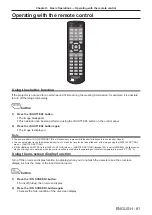 Предварительный просмотр 81 страницы Panasonic PT-RZ16K Operating Instructions (Functional Manual)