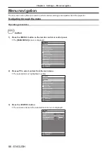 Предварительный просмотр 86 страницы Panasonic PT-RZ16K Operating Instructions (Functional Manual)