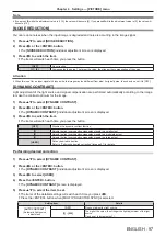 Предварительный просмотр 97 страницы Panasonic PT-RZ16K Operating Instructions (Functional Manual)