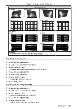 Предварительный просмотр 105 страницы Panasonic PT-RZ16K Operating Instructions (Functional Manual)