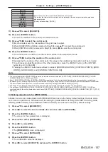 Предварительный просмотр 107 страницы Panasonic PT-RZ16K Operating Instructions (Functional Manual)