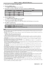 Предварительный просмотр 127 страницы Panasonic PT-RZ16K Operating Instructions (Functional Manual)