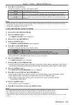 Предварительный просмотр 133 страницы Panasonic PT-RZ16K Operating Instructions (Functional Manual)