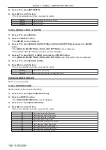 Предварительный просмотр 136 страницы Panasonic PT-RZ16K Operating Instructions (Functional Manual)