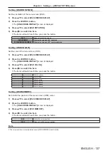 Предварительный просмотр 137 страницы Panasonic PT-RZ16K Operating Instructions (Functional Manual)