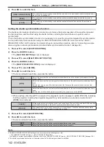 Предварительный просмотр 142 страницы Panasonic PT-RZ16K Operating Instructions (Functional Manual)