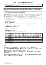 Предварительный просмотр 146 страницы Panasonic PT-RZ16K Operating Instructions (Functional Manual)