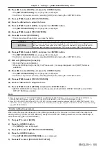 Предварительный просмотр 155 страницы Panasonic PT-RZ16K Operating Instructions (Functional Manual)