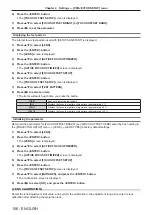 Предварительный просмотр 156 страницы Panasonic PT-RZ16K Operating Instructions (Functional Manual)