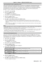 Предварительный просмотр 157 страницы Panasonic PT-RZ16K Operating Instructions (Functional Manual)