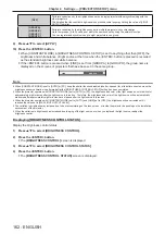 Предварительный просмотр 162 страницы Panasonic PT-RZ16K Operating Instructions (Functional Manual)