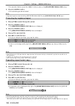 Предварительный просмотр 182 страницы Panasonic PT-RZ16K Operating Instructions (Functional Manual)