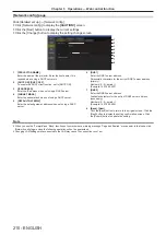 Предварительный просмотр 210 страницы Panasonic PT-RZ16K Operating Instructions (Functional Manual)