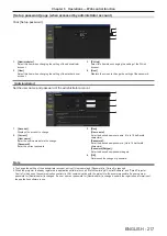 Предварительный просмотр 217 страницы Panasonic PT-RZ16K Operating Instructions (Functional Manual)