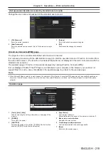 Предварительный просмотр 219 страницы Panasonic PT-RZ16K Operating Instructions (Functional Manual)