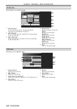 Предварительный просмотр 220 страницы Panasonic PT-RZ16K Operating Instructions (Functional Manual)