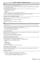 Предварительный просмотр 225 страницы Panasonic PT-RZ16K Operating Instructions (Functional Manual)