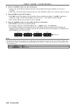 Предварительный просмотр 258 страницы Panasonic PT-RZ16K Operating Instructions (Functional Manual)