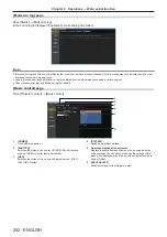 Preview for 202 page of Panasonic PT-RZ21K Operating Instructions Manual