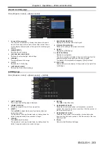 Preview for 203 page of Panasonic PT-RZ21K Operating Instructions Manual