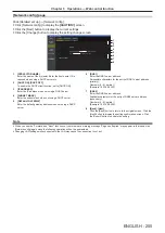 Preview for 205 page of Panasonic PT-RZ21K Operating Instructions Manual