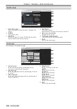 Предварительный просмотр 206 страницы Panasonic PT-RZ31K Operating Instructions Manual