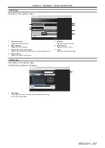 Предварительный просмотр 207 страницы Panasonic PT-RZ31K Operating Instructions Manual