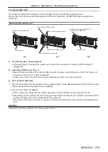 Предварительный просмотр 213 страницы Panasonic PT-RZ31K Operating Instructions Manual