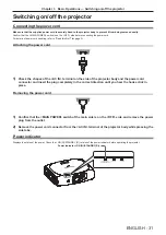 Preview for 31 page of Panasonic PT-RZ370E Operating Instructions Manual