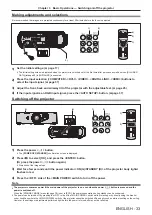 Preview for 33 page of Panasonic PT-RZ370E Operating Instructions Manual